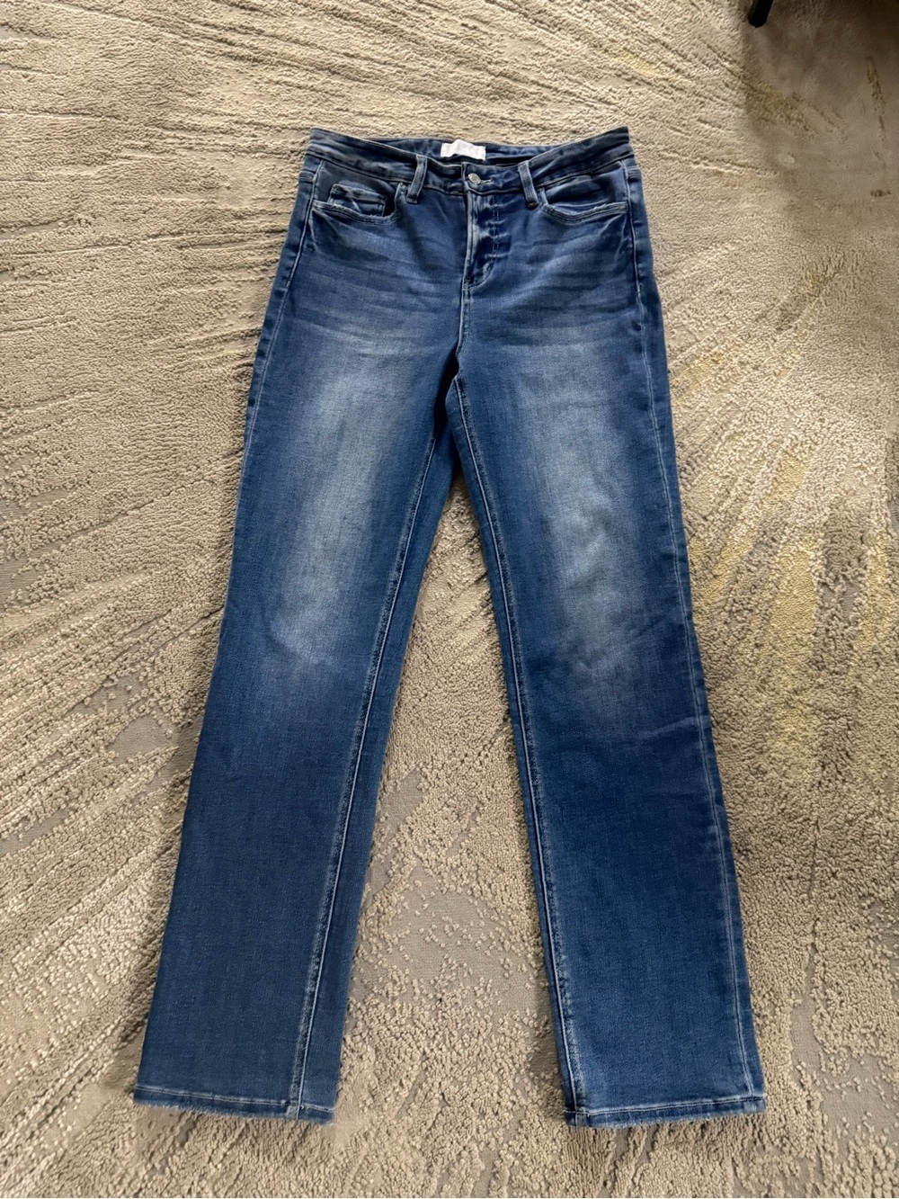 Vervet Luxuries jeans high rise slim straight jeans T6201 size 31 - Picture 2 of 11